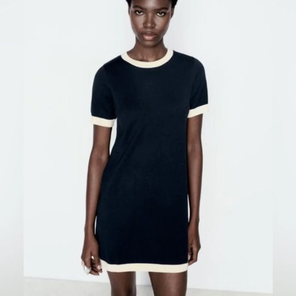 zara short knit dress SHORT KNIT DRESS - Multicolored